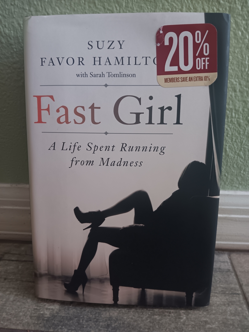 Fast Girl by Suzy Favor Hamilton - White & Black Hardcover
